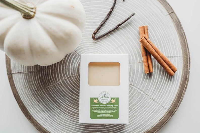Cinnamon Vanilla Clarifying Shea Butter Soap for Eczema and Etsy