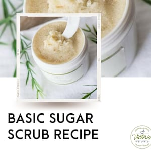 Rezept für ein Peeling mit emulgiertem Zucker