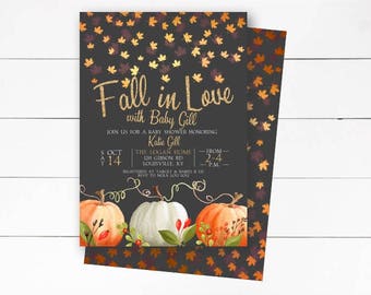 Fall Baby Shower Invitation A Little Pumpkin Invitation Fall Etsy Fall Baby Shower Invitation A Little Pumpkin Invitation Fall Etsy