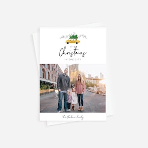 Corjl familiefoto kerstkaart, vakantie fotokaart, kerstkaart New York City, vakantie kerstkaart, vakantie kerstkaart, reisthema vakantie fotokaart