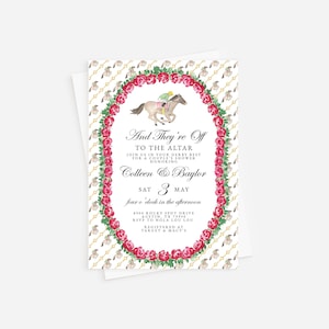 Corjl Kentucky Derby Party, Couples Shower Invitation, Kentucky Derby Invitation, Rehearsal Dinner, Derby Theme Wedding Shower, INSTANT