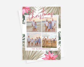 Foto Weihnachtskarte: Urlaub am Meer (Instant Download)