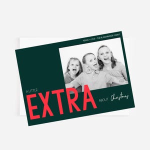 Slang, Extra, Divertente biglietto di Natale, Biglietto fotografico di Natale, Biglietto fotografico per le vacanze, DOWNLOAD IMMEDIATO, Biglietto fotografico di famiglia, Divertenti biglietti di auguri per le vacanze, Corjl