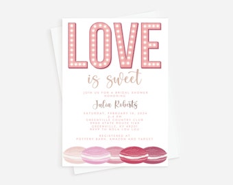 Valentine Wedding Shower Invitation, Valentine Bridal Shower Invitation, Valentines Party Invitation, Rehearsal Dinner Invitation,