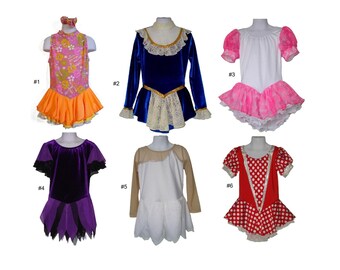 GIRLS MEDIUM Figure Skating Dresses