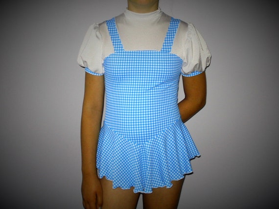 blue and white gingham dress dorothy