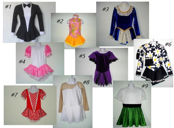 Etsy ice skating dresses deals