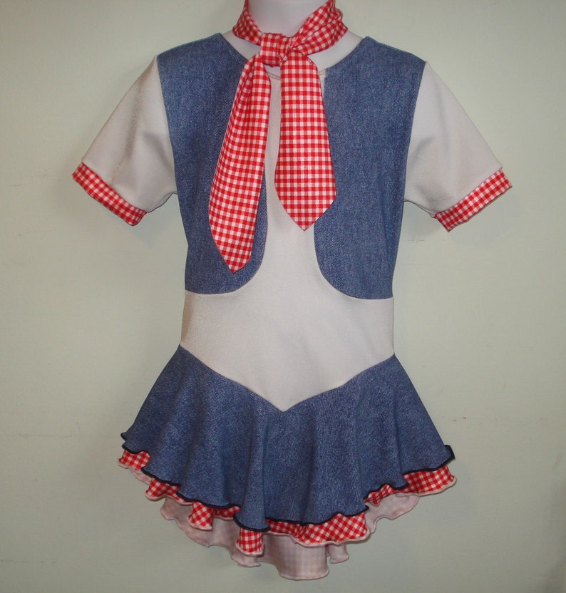 Figure Skate Dress Girls XS S M L XL Country Western Cowgirl Etsy