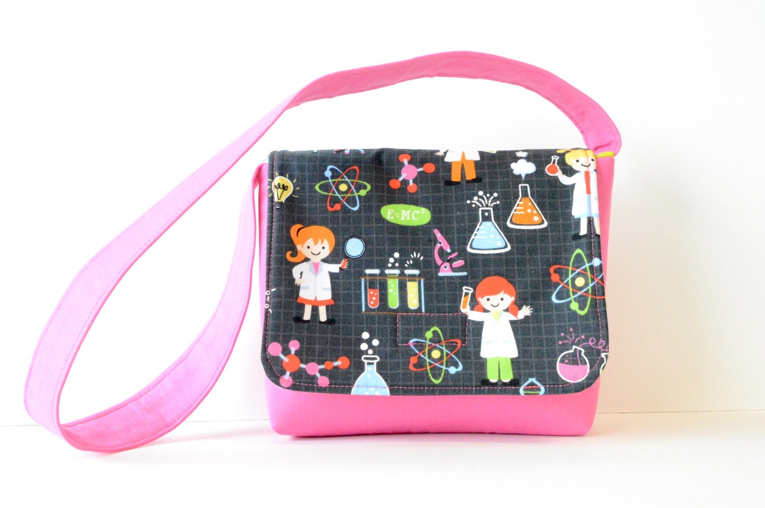 Young Girl Top Brand Messenger Bag Square Box Shoulder Bags For