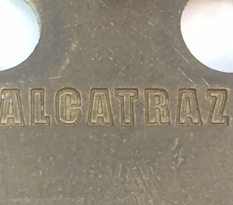Golden Gate National Parks Conservancy Key to Alcatraz Souvenir 2000