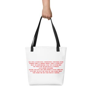 Labour Lyric Tote | Paris Paloma Inspired Tote Bag