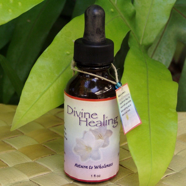 Divine Healing Essence - Healing for your Body, Mind, Spirit and Emotions, Flower Essence, Gem Essence