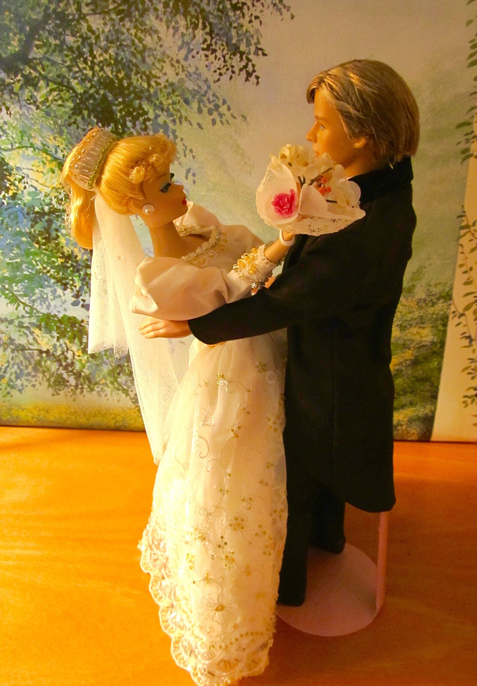 Vintage Barbie Doll 1958 Reproduction Wearing Vintage Modified - Etsy