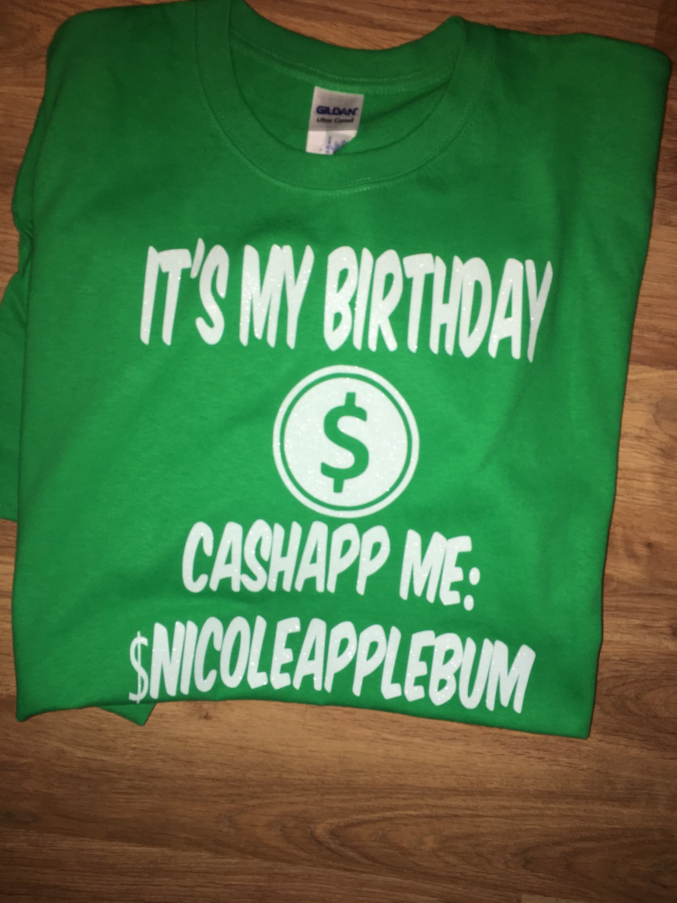 Cash App Cashapp Birthday Shirt Etsy
