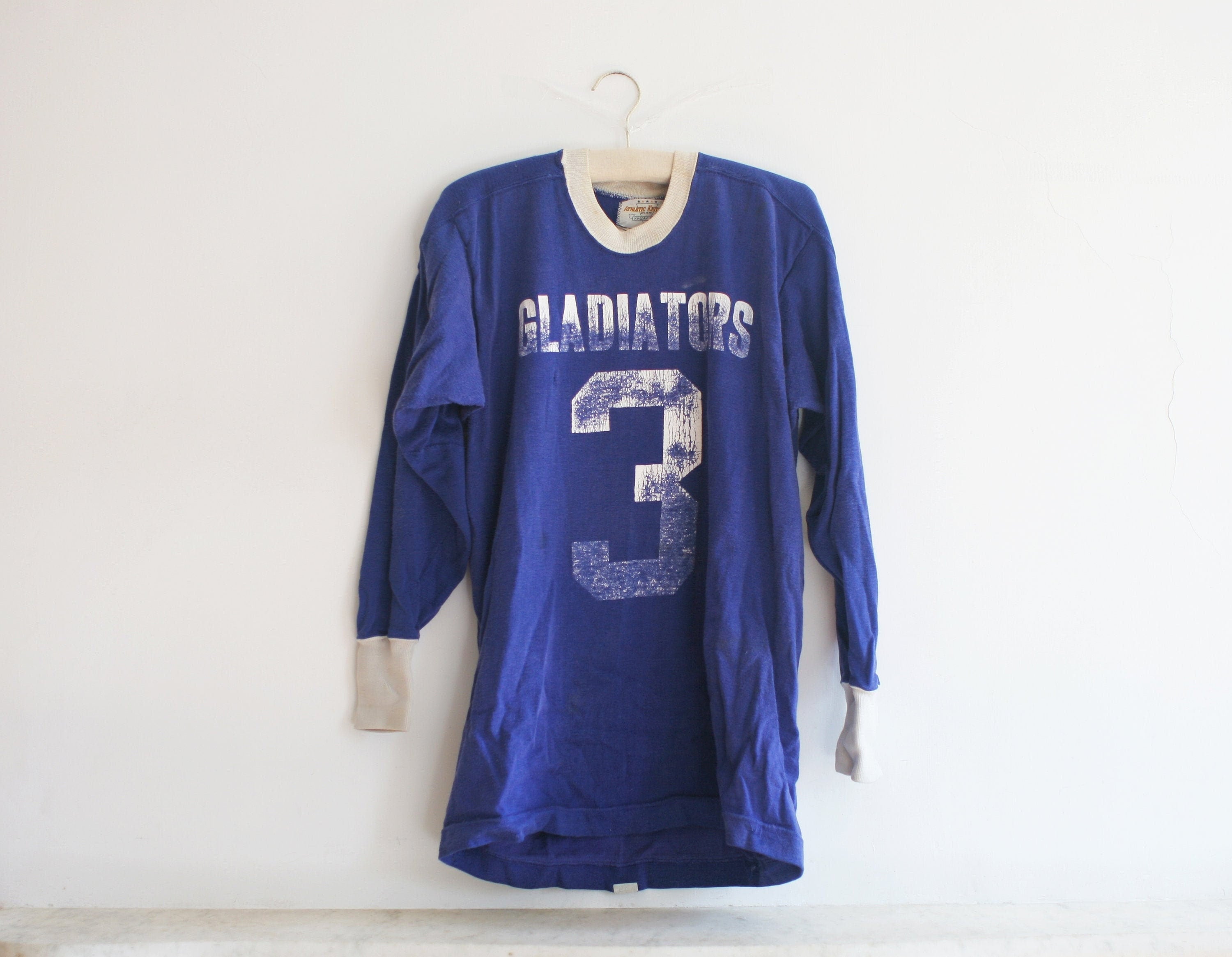 Vintage Durene Athletic Knitwear Gladiators Football Jersey 