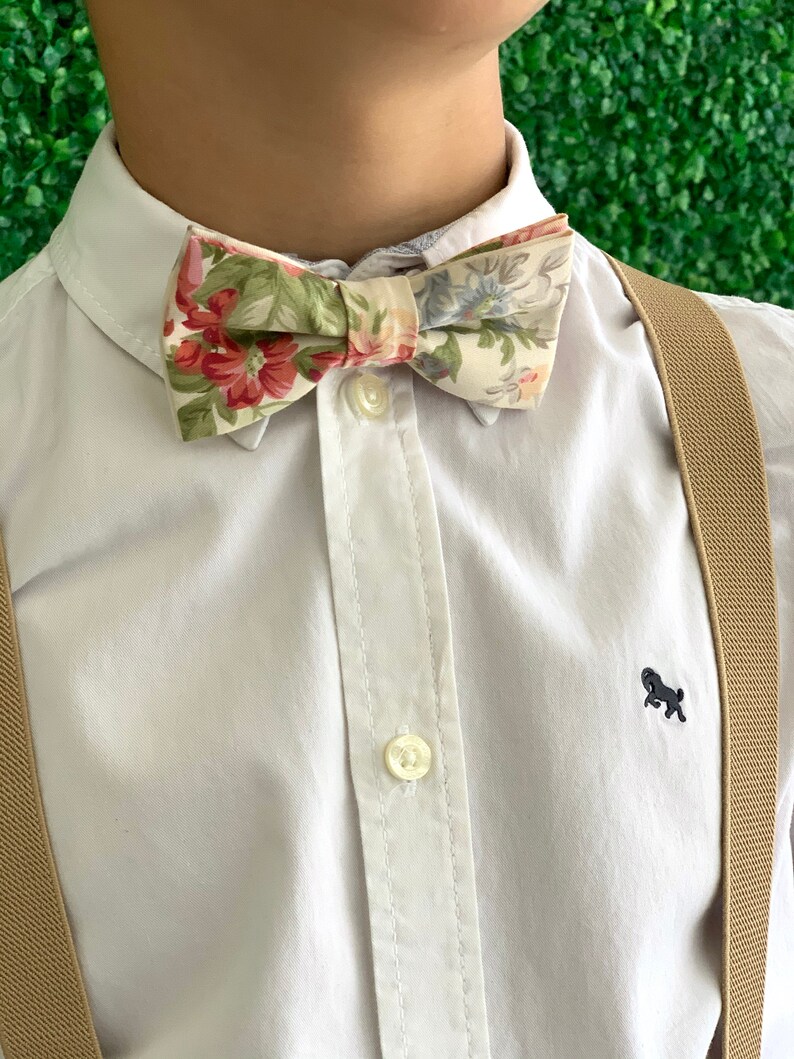 Suspenders SET 6 Monadult Kids Mens Baby Boys BEIGE Khaki Tan Etsy