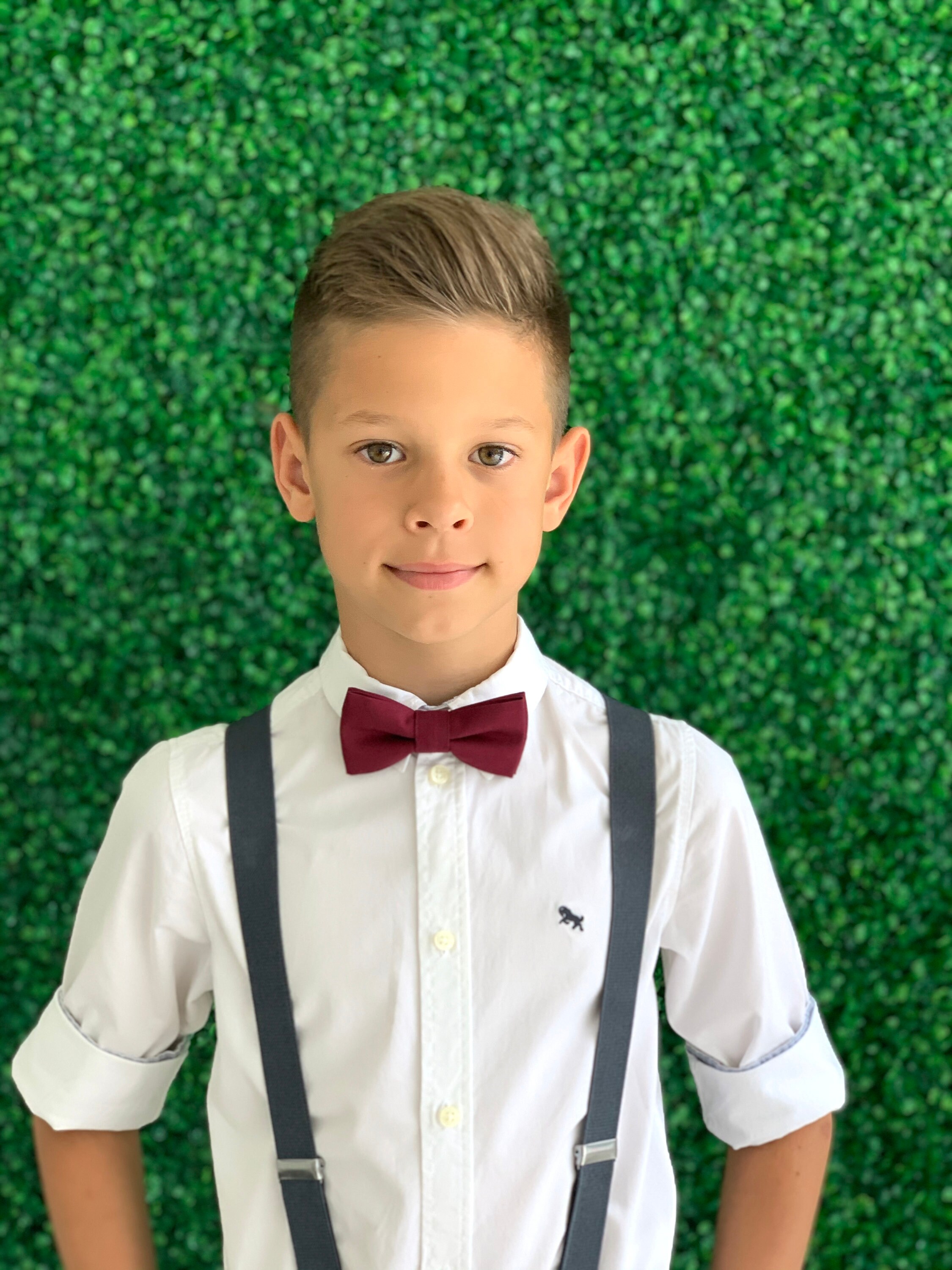 Suspenders SET 6 mon Adult Kids Mens Baby Boys Charcoal Gray Etsy