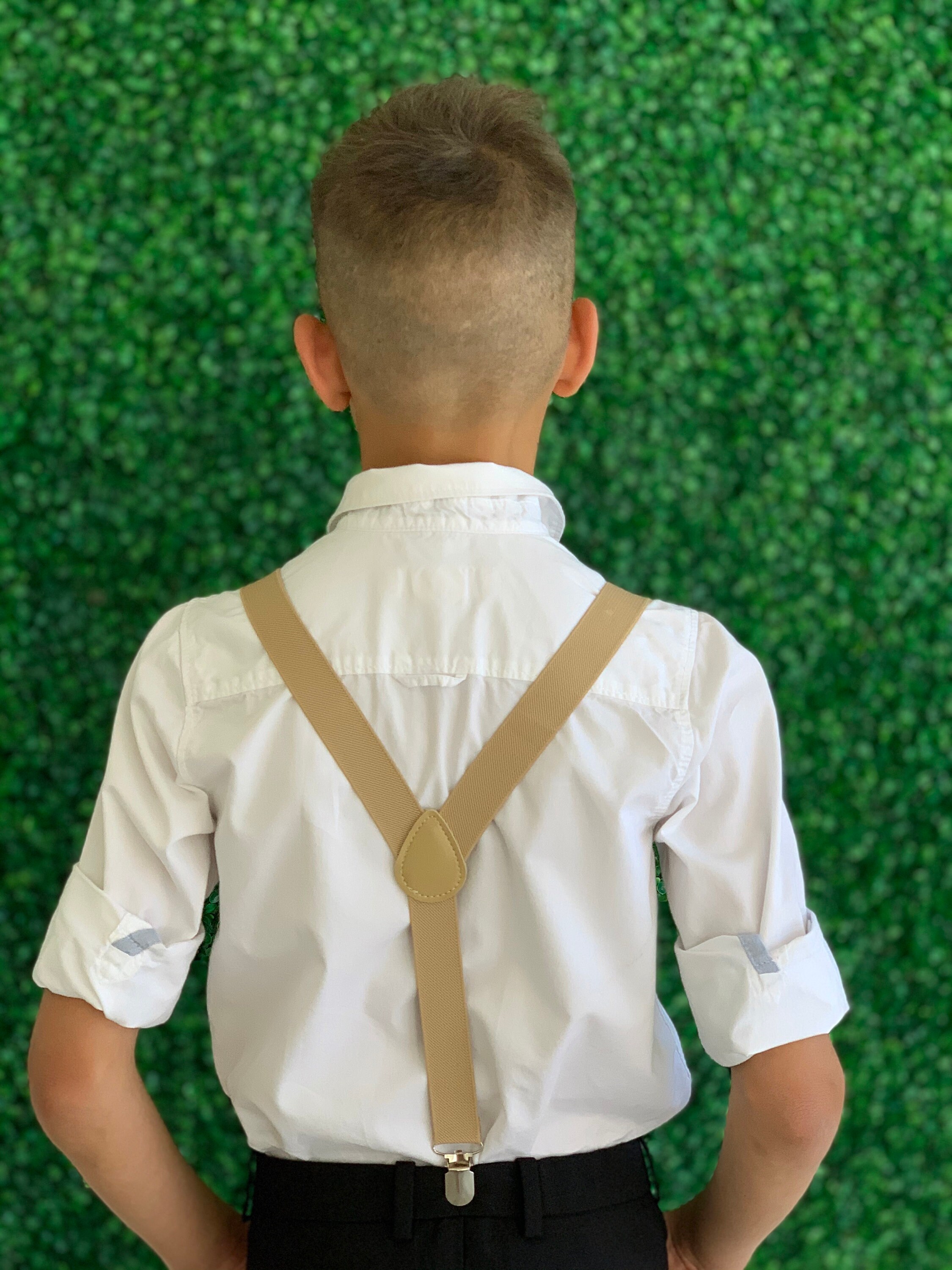 Suspenders SET 8mon ADULT Kids Children Baby Boys Beige Tan Etsy