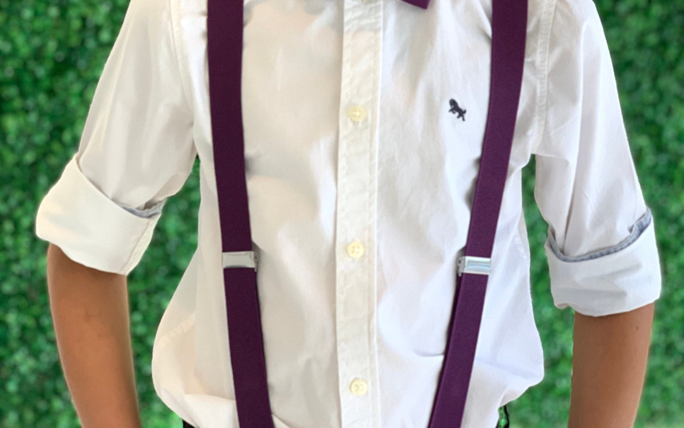 Suspenders / Plum Purple Suspenders / 6mo ADULT Mens Baby Etsy