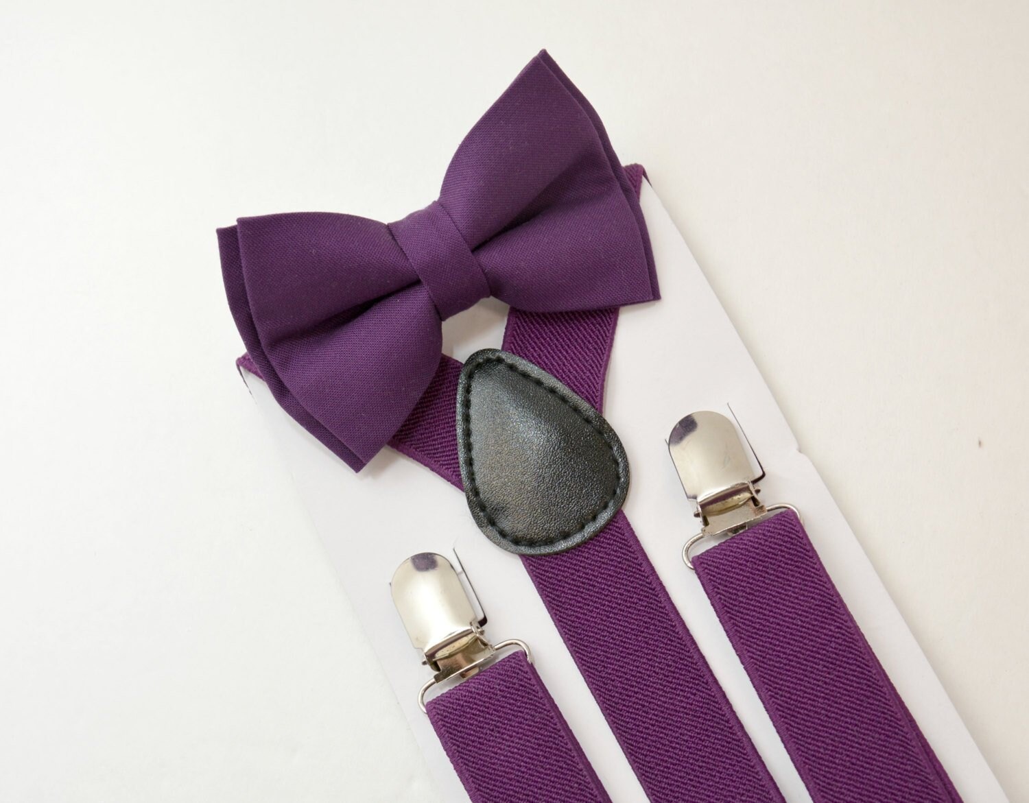 Suspenders SET 8months Adult Kids Mens Baby Boys Purple Plum Etsy