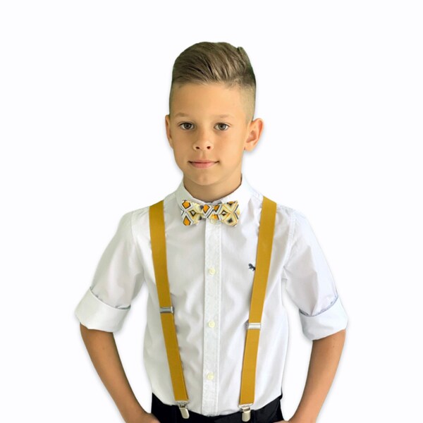 Yellow Suspenders Etsy