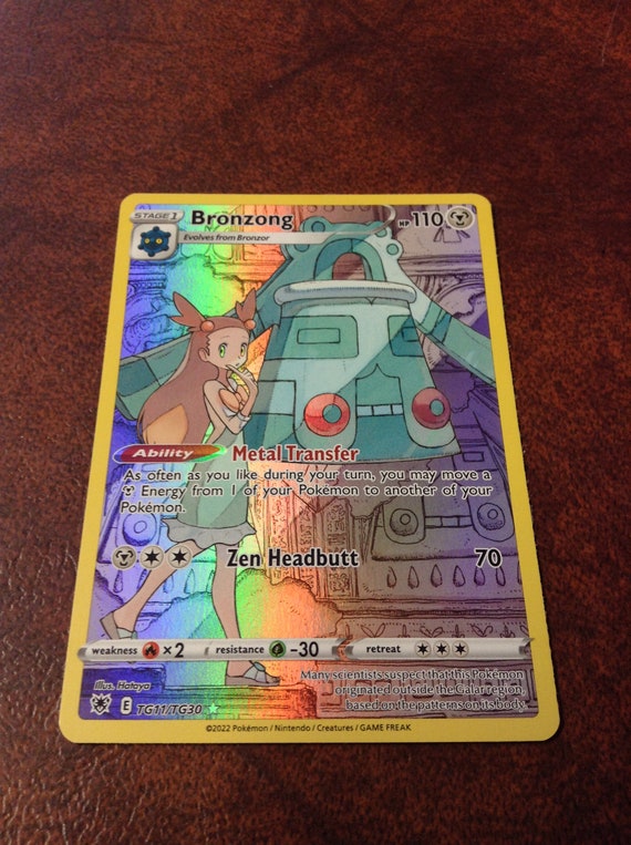 Bronzong Pokemon Trading Card - Etsy Bronzong Pokemon Trading Card - Etsy