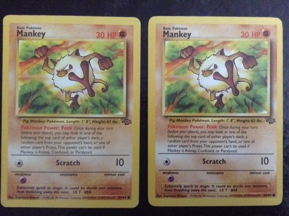 mankey pokemon card value Gym Heroes 67 Brock's Mankey 1st Edition CGC 7