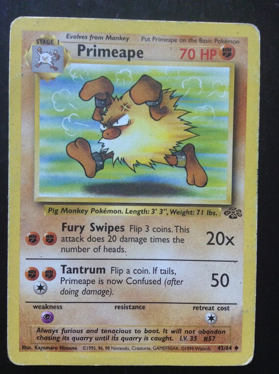 primeape pokemon card Primeape Cosmo Holo 2023 Scarlet & Violet Series