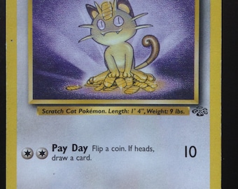1999 meowth pokemon card value Giovanni's Meowth main image 1