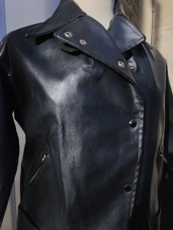 Vintage Belstaff Scooter jacket leather boys styl… - image 5