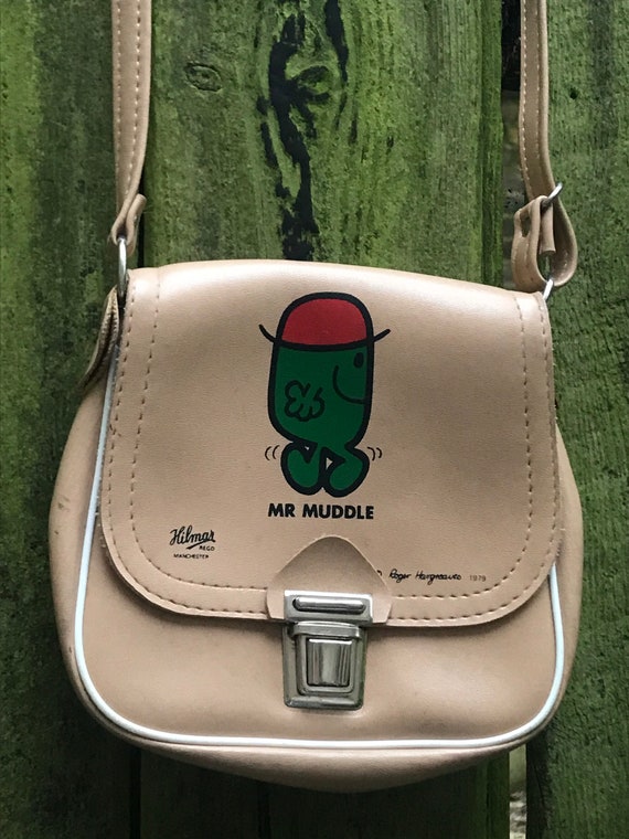 Vintage Mr Muddle Mr Man child’s handbag