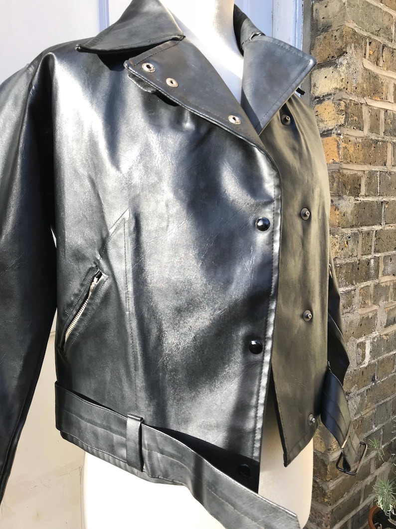 Vintage Belstaff Scooter Jacket Leather Boys Style 1960s Vegan Etsy UK