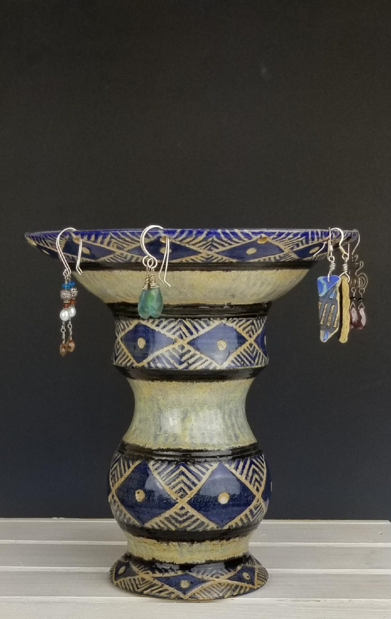 Ceramic Jewelry Pedestal Ceramic Jewelry Bowl Ceramic Ring Etsy