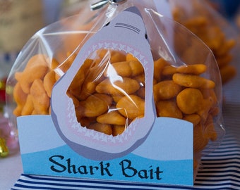 Shark Snack Bag (set of 6)