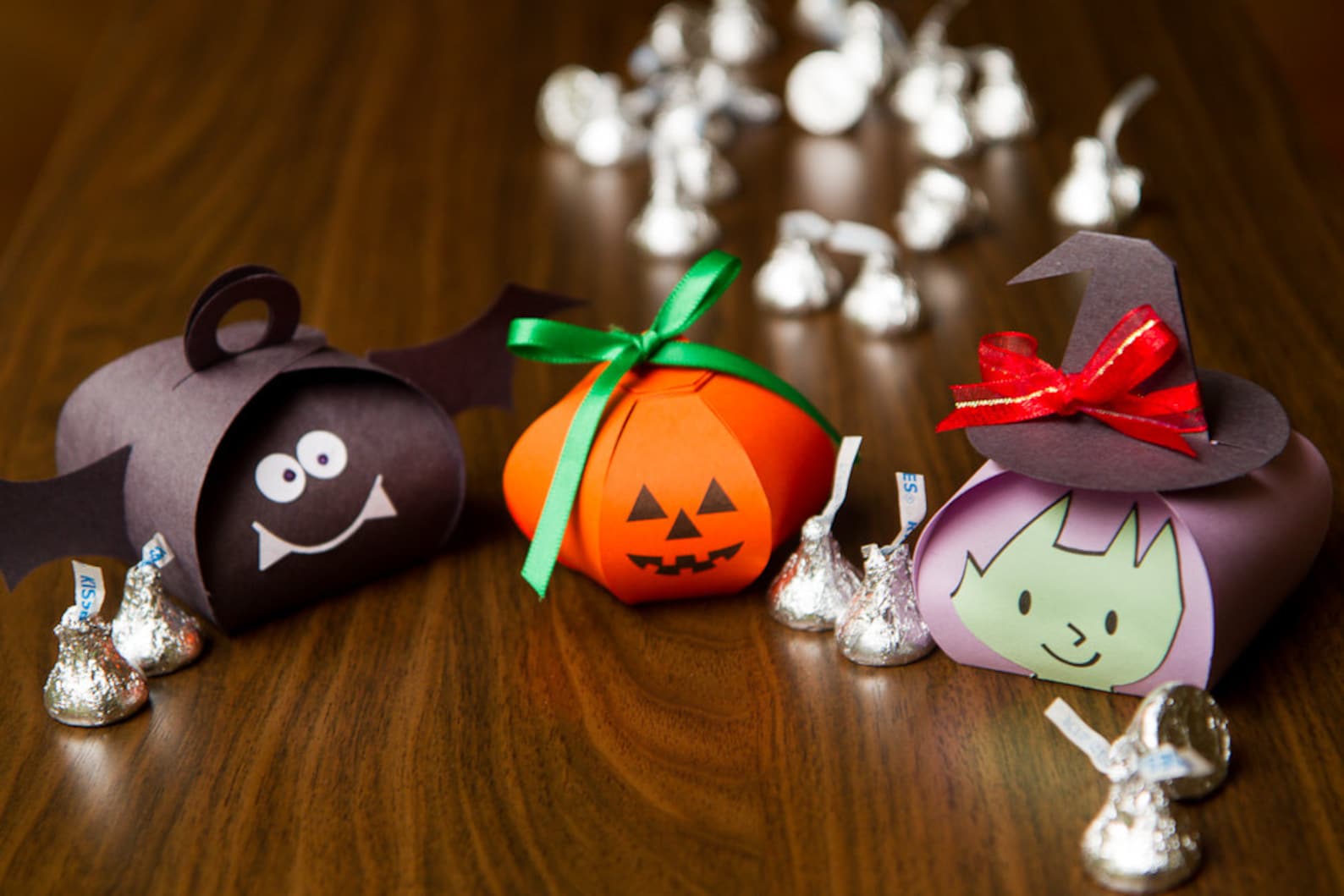 Halloween Favor Boxes / Halloween Treat Boxes Set of 6 Etsy