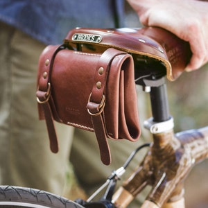 Leather Bike Tool kit Roll
