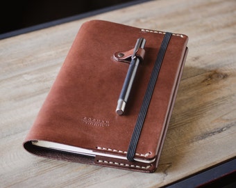 Leather Moleskine cover