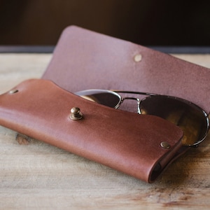 Leather Glasses Case