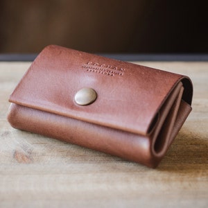 Leather Card Coin Wallet