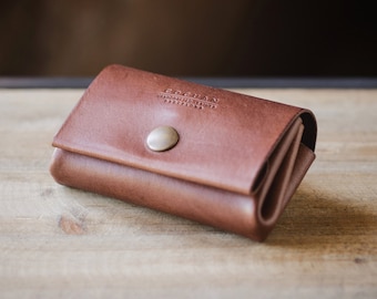 Leather Card Coin Wallet