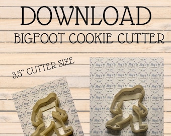 A Bigfoot Cookie Cutter Download STL