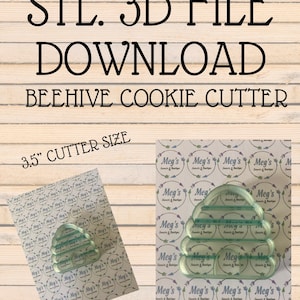 A Beehive Cookie Cutter Download STL