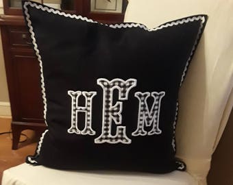 Fishtail Applique Pillow