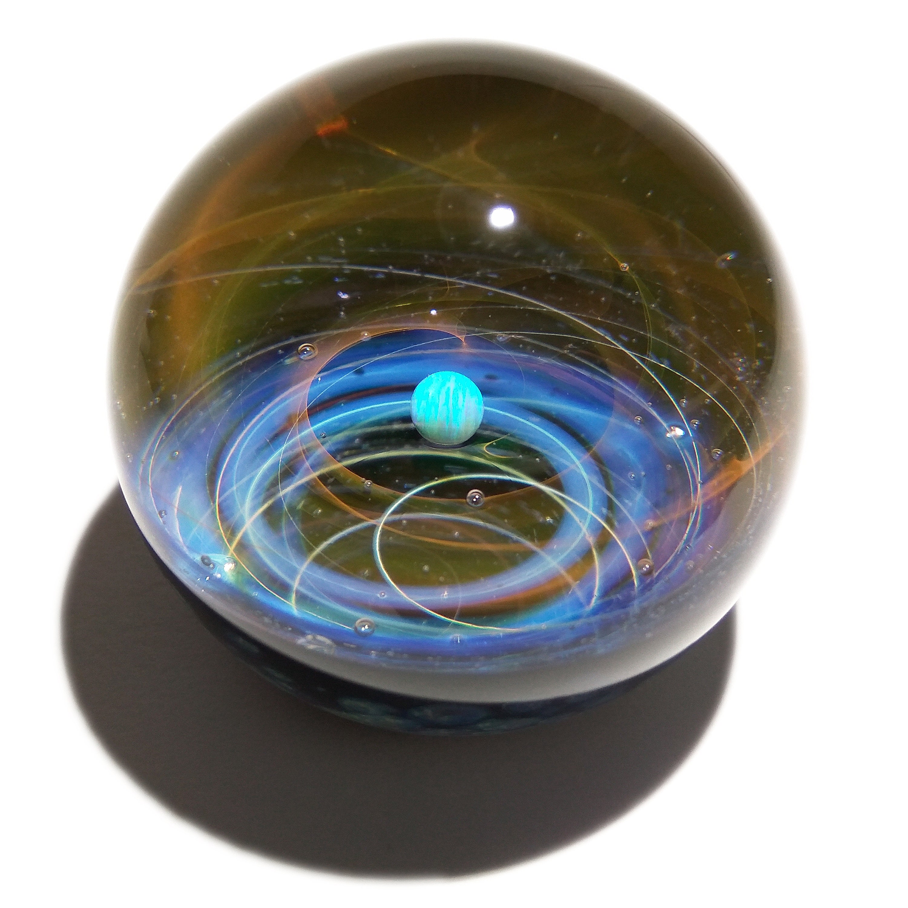 Solar System Gift Real Opal Unique Space Decor Etsy