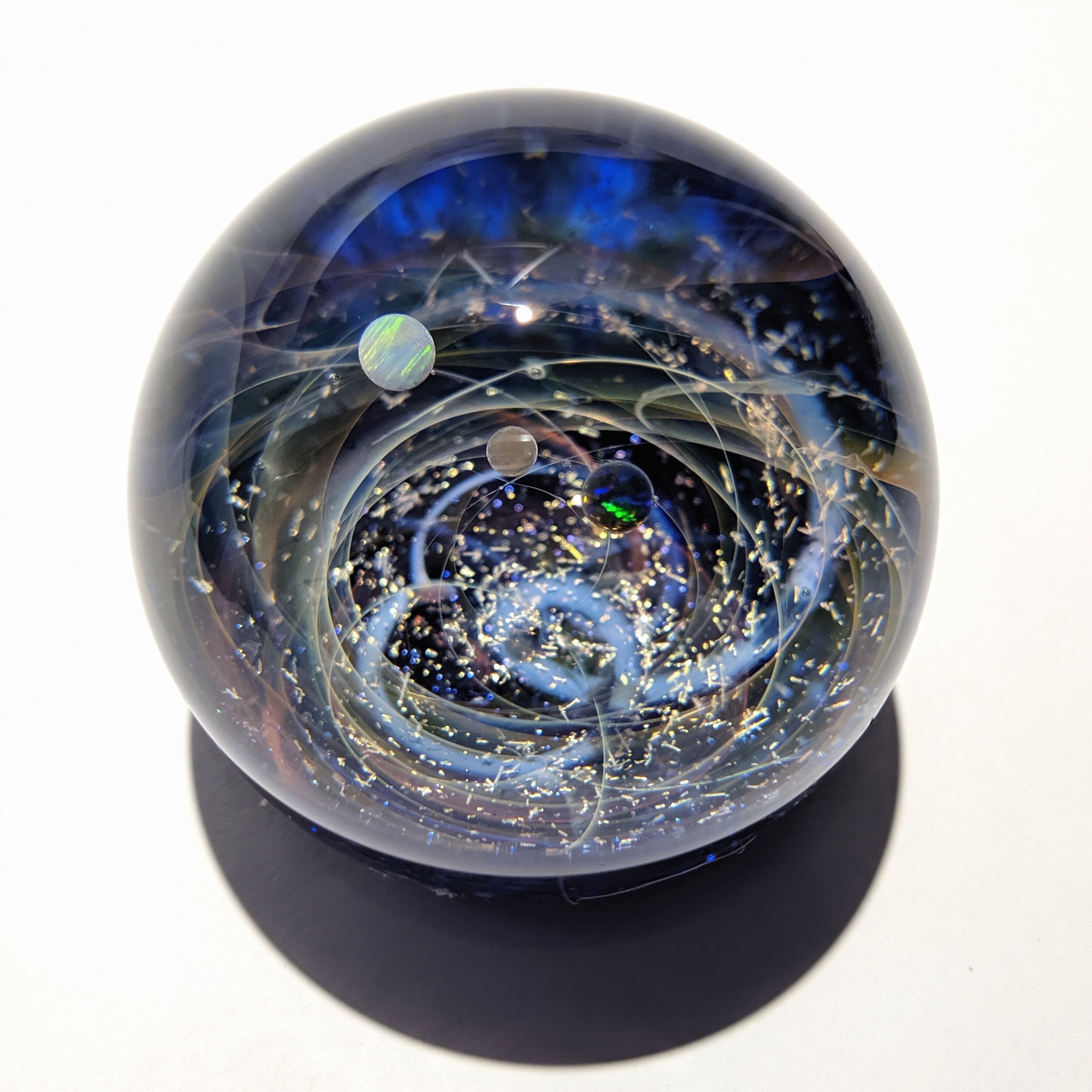 A New Galaxy in the Universe Cosmic Glass Art Art glass Etsy