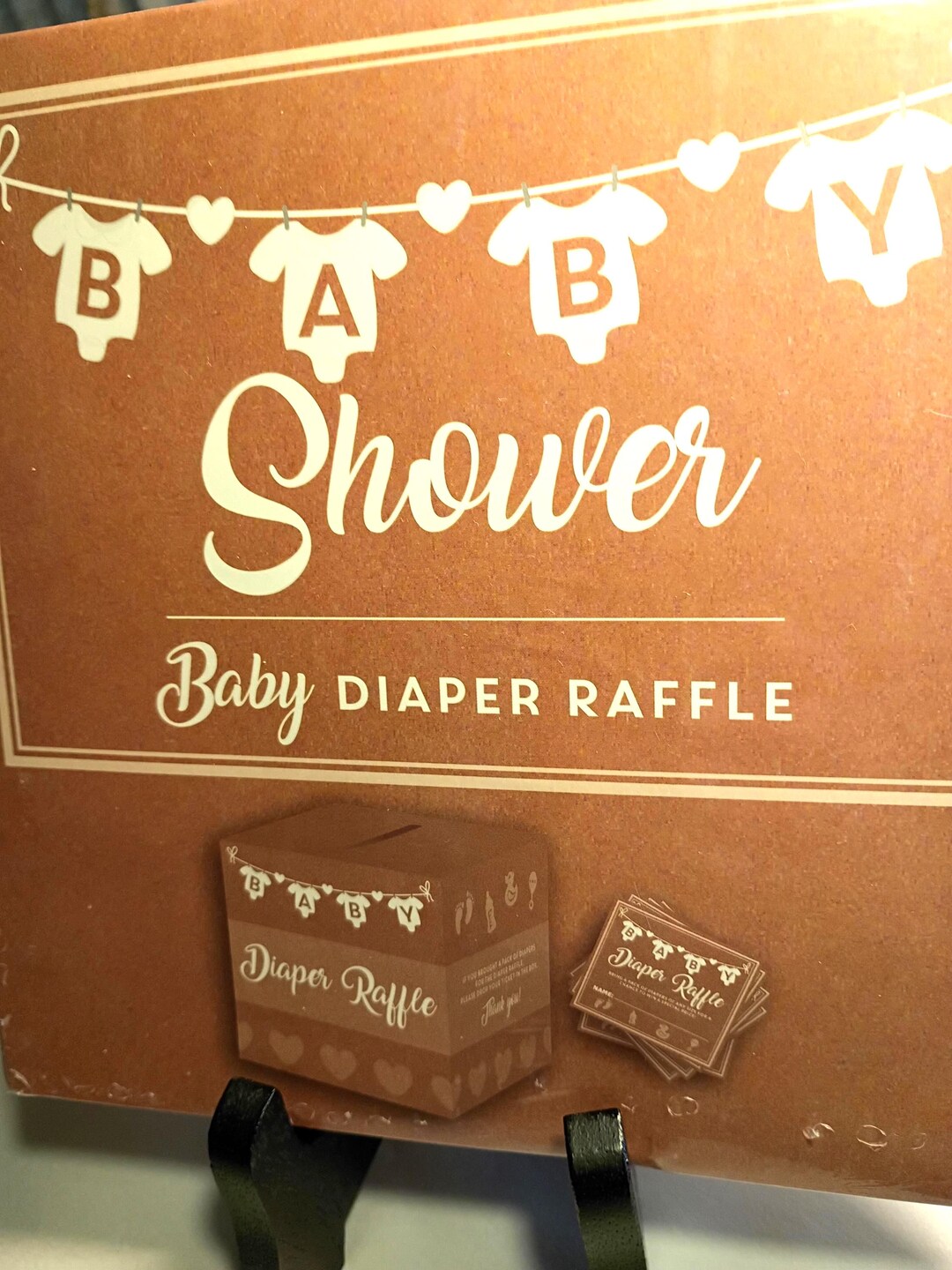 PARTY HEARTY Baby Shower/diaper Raffle Set | 1 Raffle Box/50 Name Cards ...