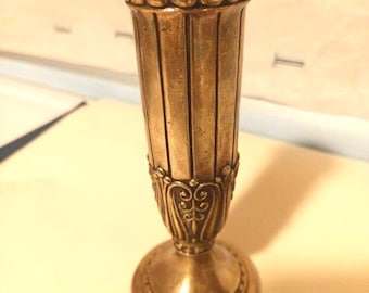 Ronson “Juno” Tall Table Lighter **BASE ONLY** Silver-Plated - No INSERT****