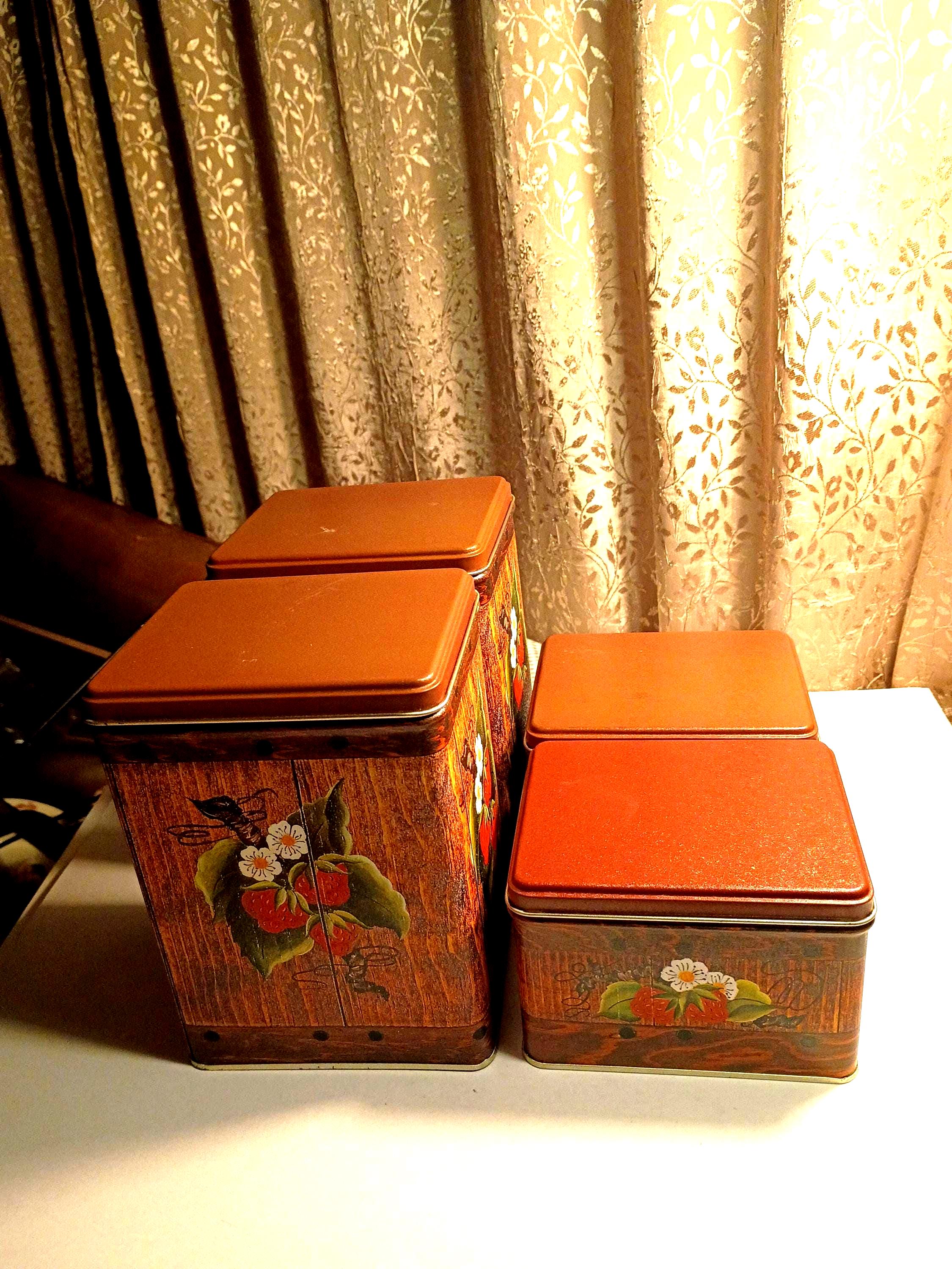J L Clark Canisters - Etsy