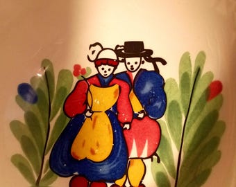 Art De Cornouaille QUIMPER bowl - Prenom Peint Main Personalized "Gregory" (Made in France)