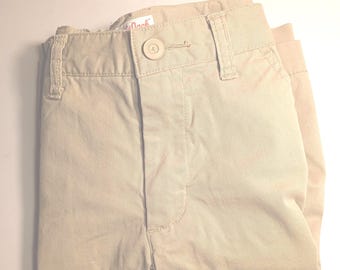 CAT & JACKS Boys School Uniform Khaki Shorts |  Size 7 | NEW!